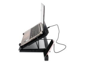 Cooler Pad Redragon Ivy pentru laptop de 15.6inch, RGB, Black