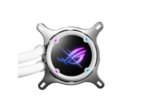 Cooler procesor ASUS ROG STRIX LC II 240 ARGB White Edition, 2x 120mm