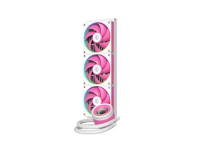 Cooler procesor cu lichid ID-Cooling FX360 Infinity Pink, iluminare aRGB, 360mm