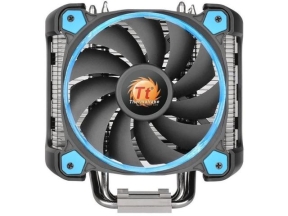 Cooler Procesor Thermaltake Riing Silent 12 Pro, Blue LED, 120mm