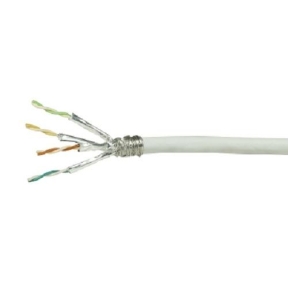 Patch Cord Logilink CPV0039 S/FTP, Cat6, 100m, White