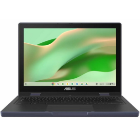 Laptop 2-in-1 ASUS Chromebook CR12 Flip CR1204FTA-R90080, Intel N250, 12.2 inch Touch, RAM 8GB, eMMC 64GB, Intel Graphics, Chrome OS, Mineral Grey