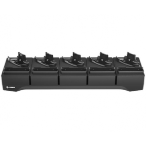 Cradle incarcare/comunicare Zebra CRD-WT64-5S5BE-01 pentru Terminal Mobil WT5400/WT6400, 10 sloturi