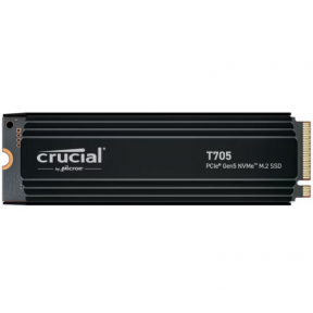 SSD Crucial T705 Heatsink, 4TB, PCI Express 5.0 x4, M.2 2280