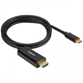 Cablu Corsair CU-9000004-WW, USB-C - HDMI, 1m, Black