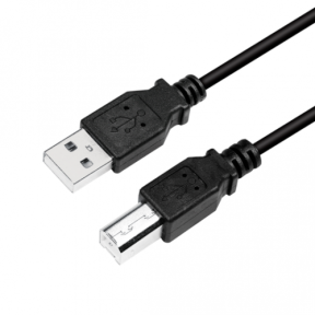 Cablu Logilink CU0007B, USB - USB-B, 2m, Black
