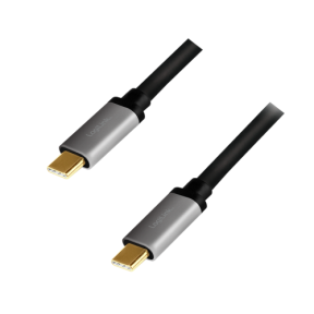 Cablu de date Logilink CUA0107, USB-C - USB-C, 1m, Black
