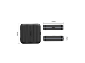 Cutie protectie carduri memorie Orico PSCD-5-BK, Black