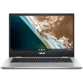 Laptop 2-in-1 ASUS Chromebook Flip CX1 CX1400FKA-EC0136, Intel Celeron 4500, 14 inch Touch, RAM 8GB, eMMC 64GB, Intel UHD Graphics, Chrome OS, Transparent Silver