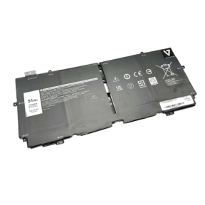 Acumulator V7 D-XX3T7-V7E pentru Dell, 51Wh, Black