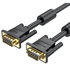 Cablu Vention DAEBI, VGA male - VGA male, 3 m, Black