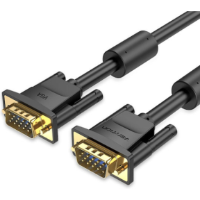 Cablu Vention DAEBJ, VGA male - VGA male, 5 m, Black