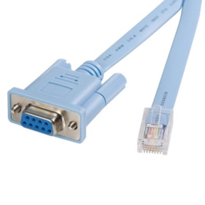 Cablu Startech DB9CONCABL6, DB9 - RJ45, 1.8m, Blue