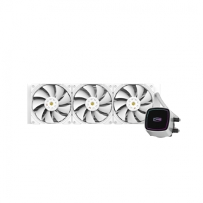 Cooler procesor PcCOOLER DE360 WH, 3x 120mm