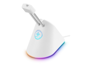DELTACO WHITE LINE WA91 RGB Mouse Bungee, white