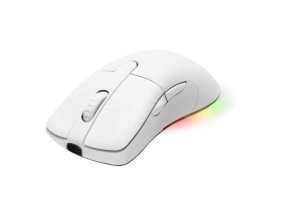 DELTACO WHITE LINE WM90 Wireless gaming mouse RGB, white