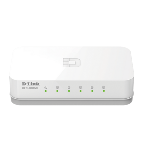 5-PORT FAST ETHERNET UNMANAGED/DESKTOP SWITCH