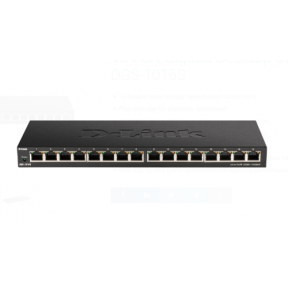 Switch DLink DGS-1016S, 16 porturi