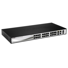 Switch D-Link Smart DGS-1210-28P, 24 porturi