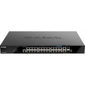 Switch DLink DGS-1520-28MP, 24 porturi, PoE