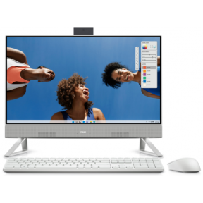 Calculator Dell Inspiron 5430 AIO, Intel Core 7 150U, 23.8 inch, RAM 16 GB, SSD 1 TB, Intel Graphics, Windows 11 Pro, Pearl White