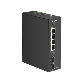 6-PORT GIGABIT INDUSTRIAL/UNMANAGED POE+ SWITCH