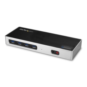 Docking Station Startech DK30A2DH, Black