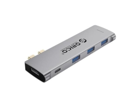 Docking Station Orico 2CT-5H, Gray
