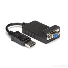 Adaptor Startech DP2VGA, DisplayPort male - VGA female, Black