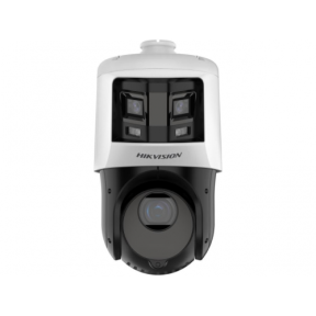 Camera IP Bullet/PTZ Hikvision TandemVu DS-2SE4C425MWG-E/26(F0), 6+4MP, Lentila 2.8/4.8-120mm, IR 30/100m