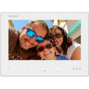 Monitor Videointerfon Hikvision DS-KH7300EY-TE2/WH, 7inch
