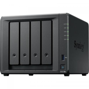 Bundle NAS Synology DiskStation DS423+, 2 GB + 4 x Hard Disk Server Seagate IronWolf 6 TB, SATA3, 256 MB, 3.5 inch