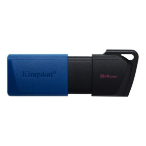 Stick Memorie Kingston DTXM/64GB-2P, 64GB, USB 3.0, Black-Blue, 2buc