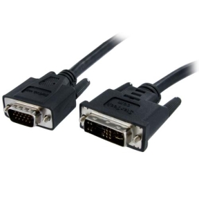 Cablu Startech DVIVGAMM1M, DVI - VGA, 1m, Black