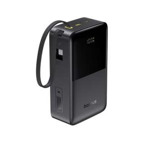 POWER BANK Baseus EnerFill FC51 Bipow 2 Pro Digital, capacitate 30000mAh 22.5W, 1 x USB, 1 x USB Type-C, cablu integrat USB Type-C, display, negru "E0028100" (timbru verde 0.98 lei) - 6932172698645