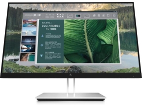 Monitor LED HP E24u G4, 23.8inch, 1920x1080, 5ms GTG, Black-Silver