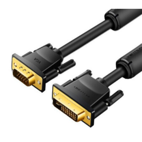 Cablu Vention EACBF, DVI-I male - VGA male, 1 m, Black