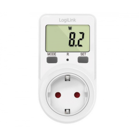 Priza Logilink EM0002B, 1 x Socket, 3600W, White