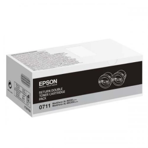Epson cartus toner black double 2X2.5K for AL-M200/MX200 C13S050711