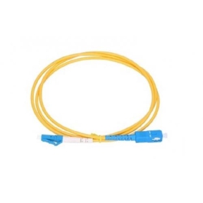 Patch Cord Extralink EX.12325, LC/UPC-SC/UPC, 1m, Yellow