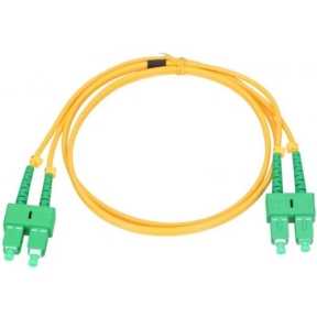 Patchcord Extralink EX.1490 SC/APC to SC/APC, 2m, Yellow
