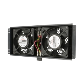 Panou Ventilatie Extralink EX.19102, 2 x fan, Black