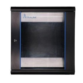 Rack Extralink EX.7263 wall-mounted, 19inch, 12U, 600x450mm, Black