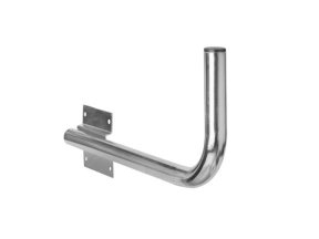 Extralink B600 | Prawy uchwyt murowy | 600mm, stal, ocynk
