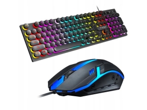 Extralink Gaming Set TF270 2in1 | Zestaw klawiatura + mysz | podświetlenie LED