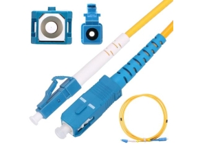 Extralink SC/UPC-LC/UPC | Patchcord | Jednomodowy, Simplex, G657A, 3mm, 1m
