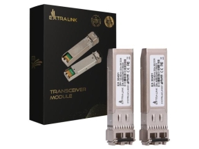 Transceiver Extralink SFP+ 10GB EX.30491, 850 nm, Multi-Mode, 300 m, LC/UPC, 2 bucati