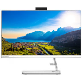 Calculator Lenovo IdeaCentre 3 24ALC6 AIO, AMD Ryzen 7 7730U, 23.8 inch, RAM 16GB, SSD 512GB, AMD Radeon Graphics, No OS, White