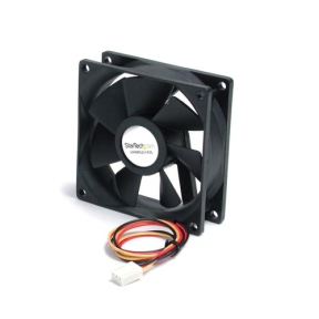 Ventilator Startech FAN8X25TX3L, 80mm, Black