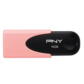 Memorie USB PNY Attache 4 Pastel 16GB, USB 2.0, Coral